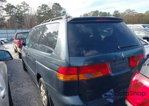 2003 Honda Odyssey Ex из США, поврежденный, VIN 5FNRL18683B015090